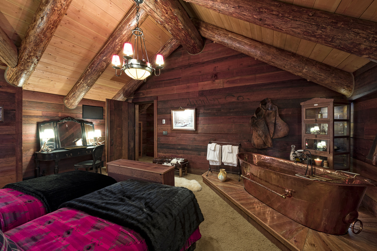 Textured, restful rooms